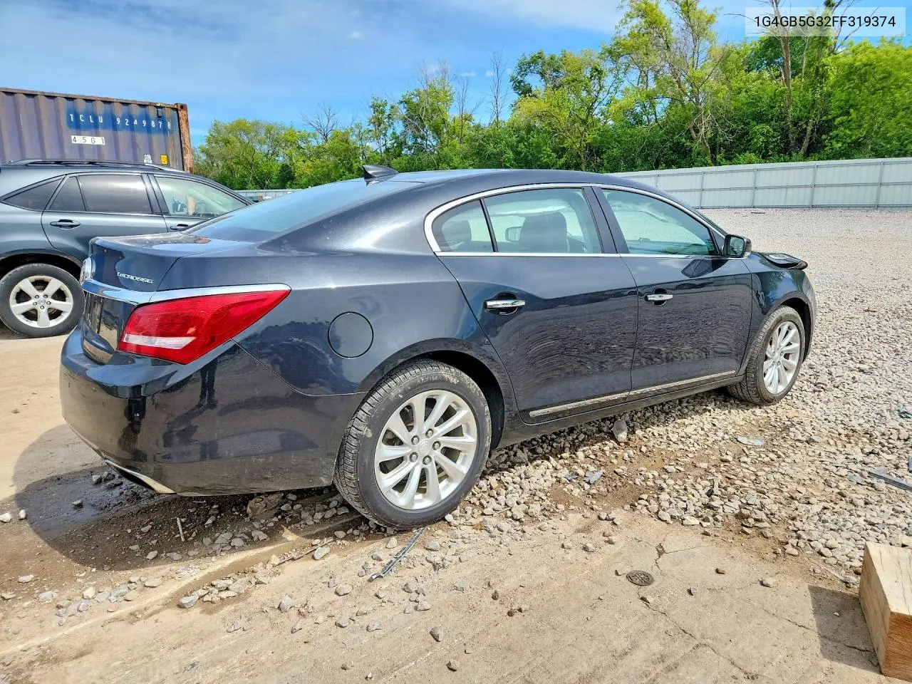 2015 Buick Lacrosse VIN: 1G4GB5G32FF319374 Lot: 57942996