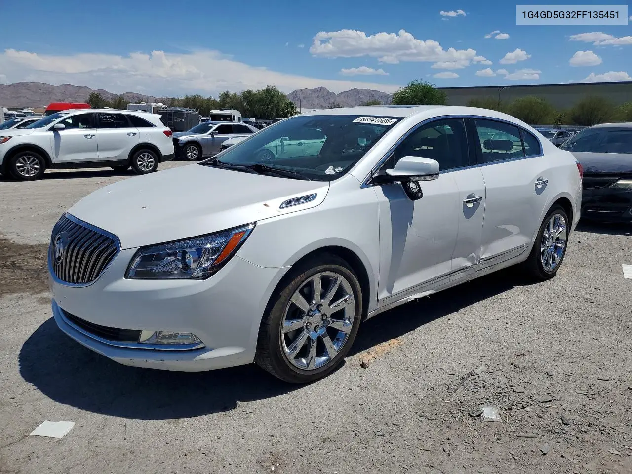 2015 Buick Lacrosse Premium VIN: 1G4GD5G32FF135451 Lot: 60241506