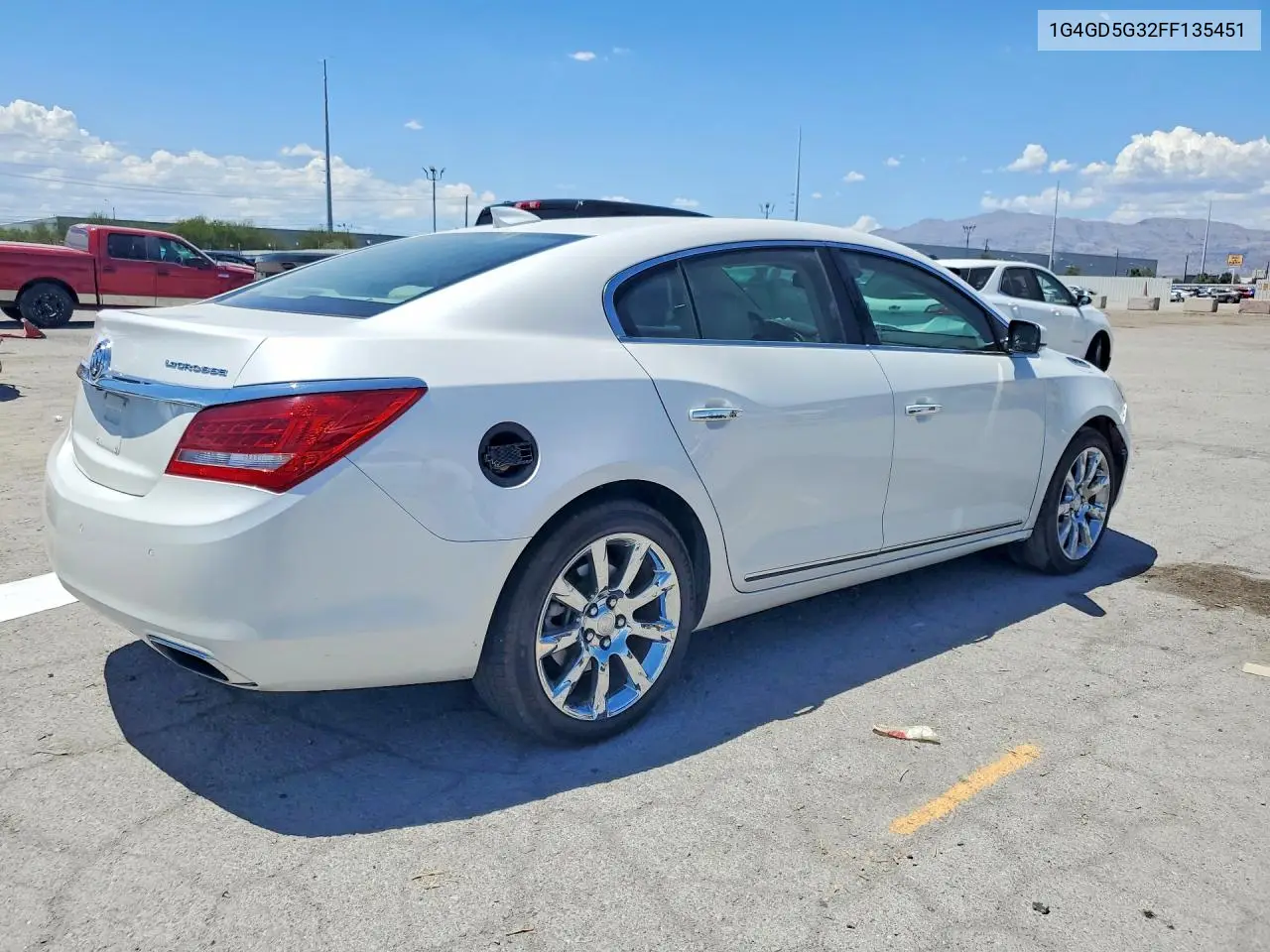 2015 Buick Lacrosse Premium VIN: 1G4GD5G32FF135451 Lot: 60241506