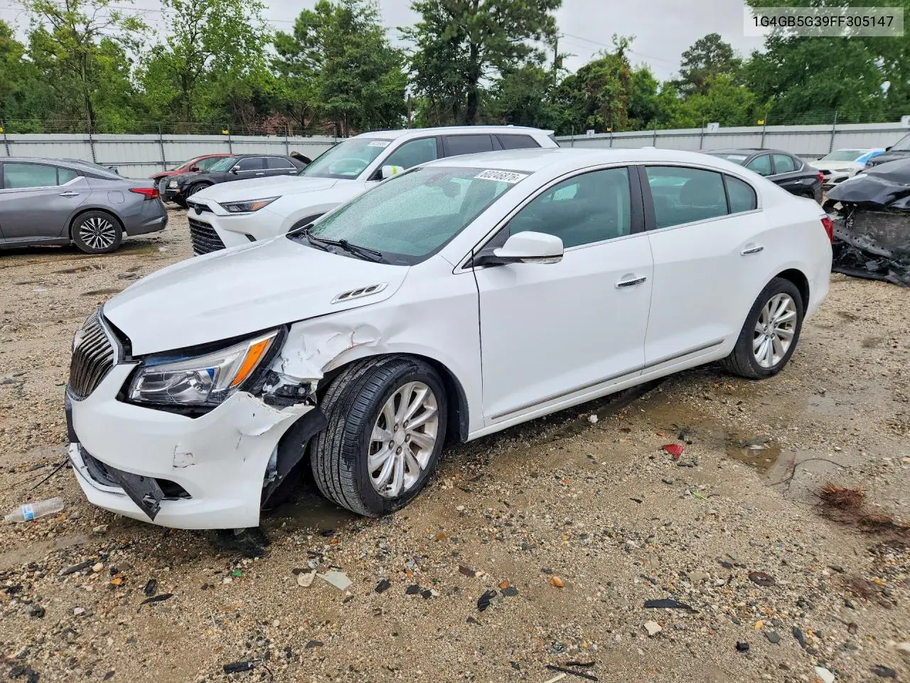 2015 Buick Lacrosse VIN: 1G4GB5G39FF305147 Lot: 60246876