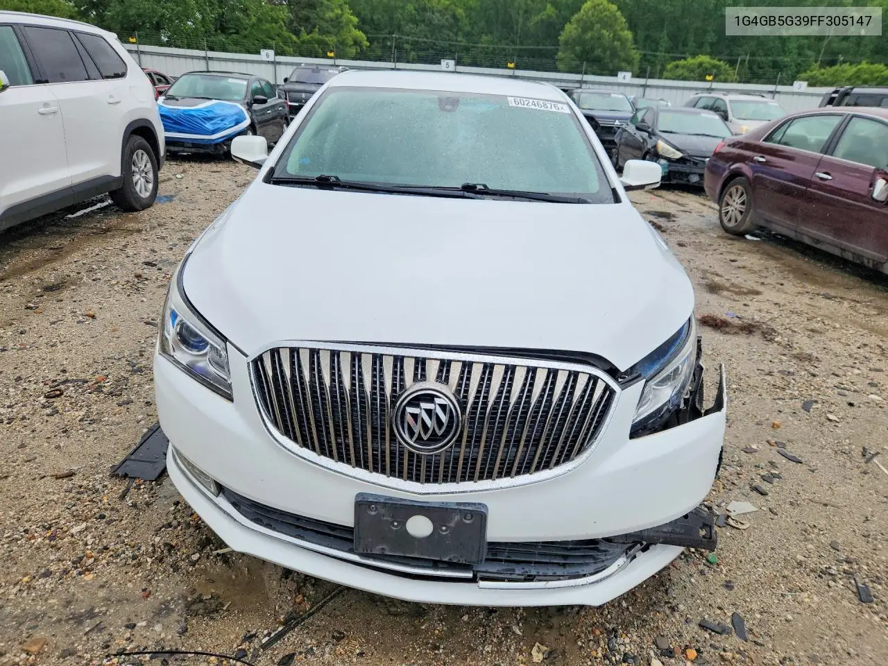 2015 Buick Lacrosse VIN: 1G4GB5G39FF305147 Lot: 60246876