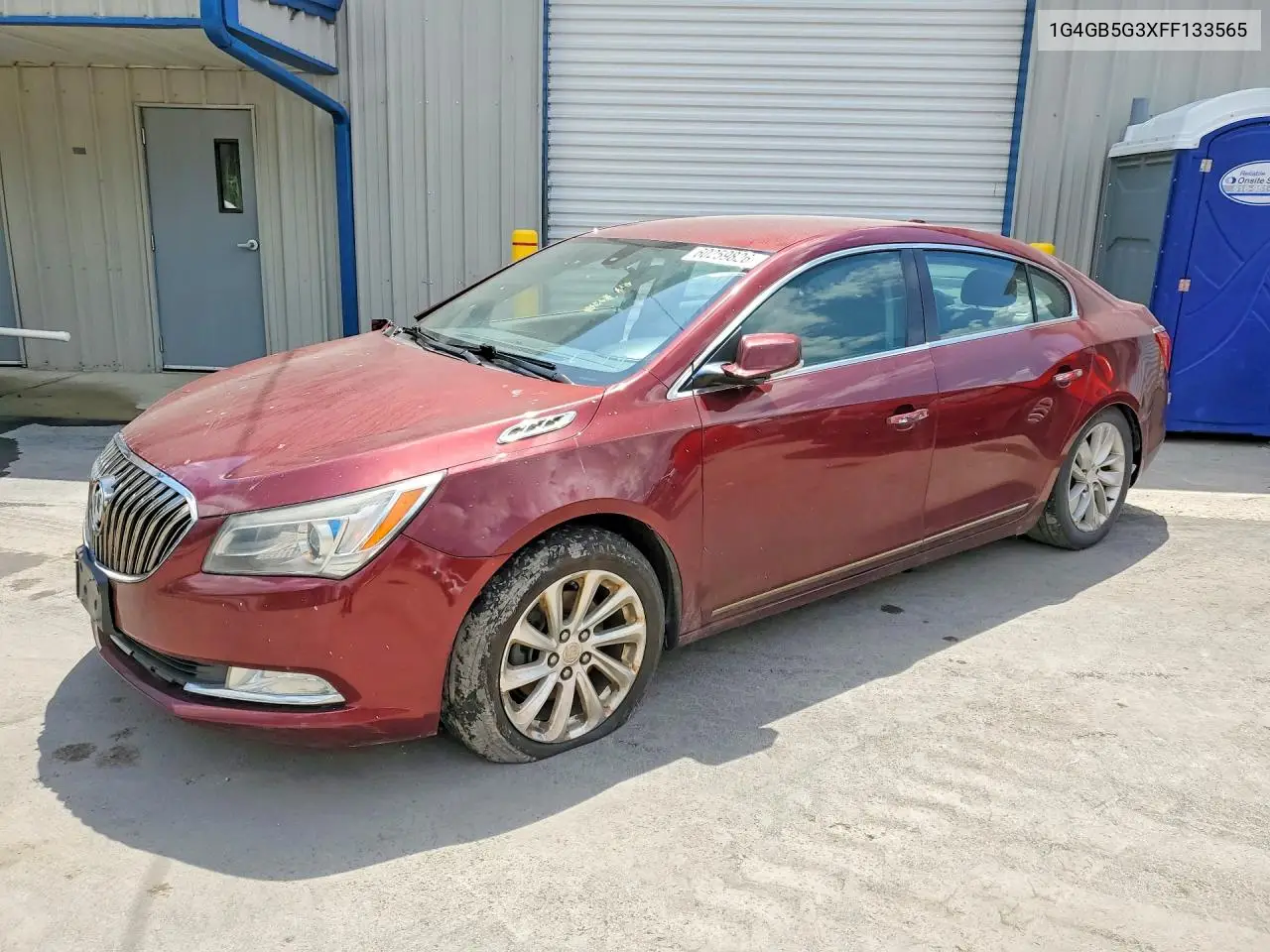 2015 Buick Lacrosse VIN: 1G4GB5G3XFF133565 Lot: 60259826