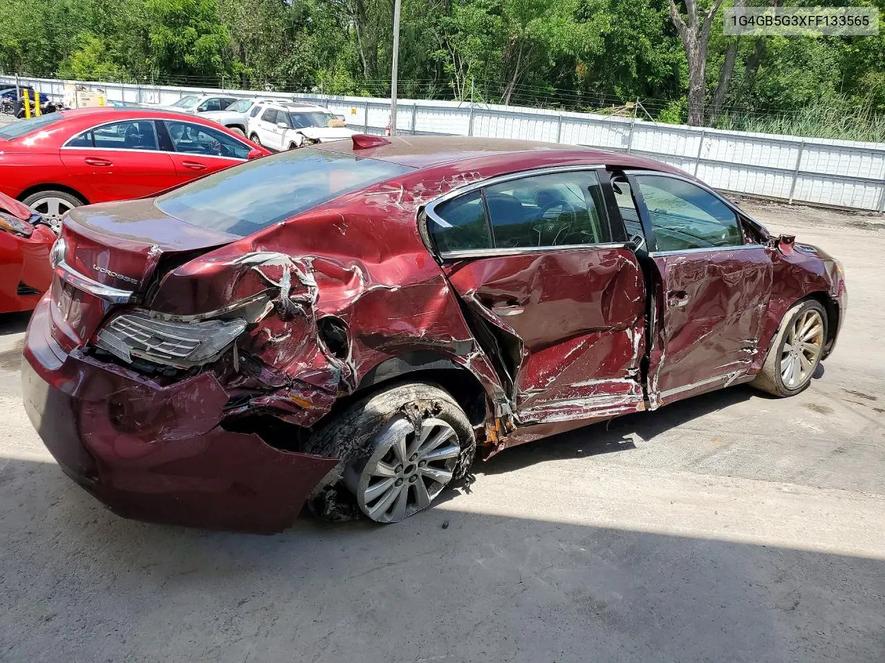 2015 Buick Lacrosse VIN: 1G4GB5G3XFF133565 Lot: 60259826