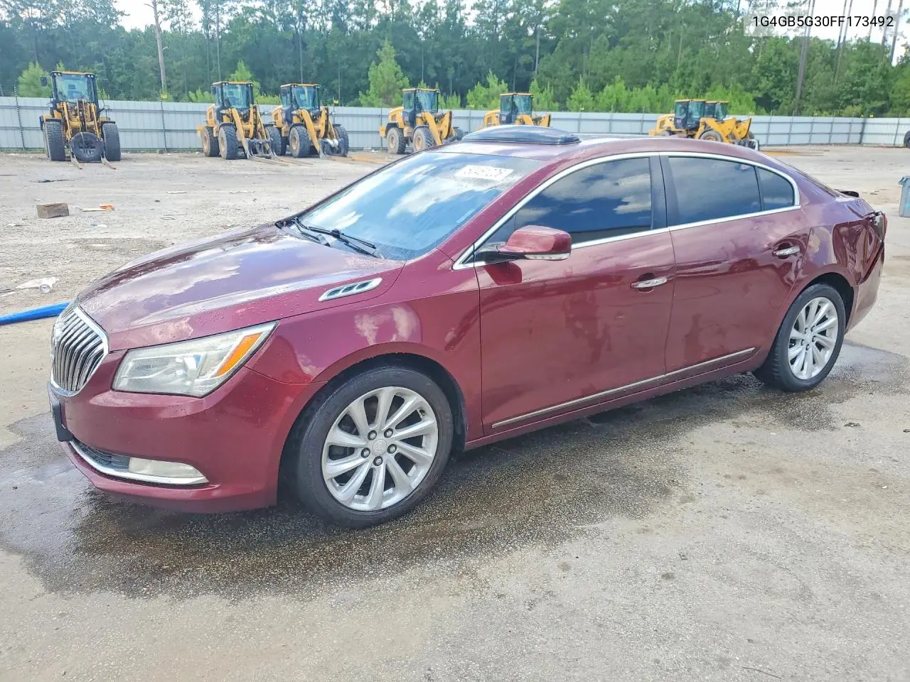2015 Buick Lacrosse VIN: 1G4GB5G30FF173492 Lot: 60461226
