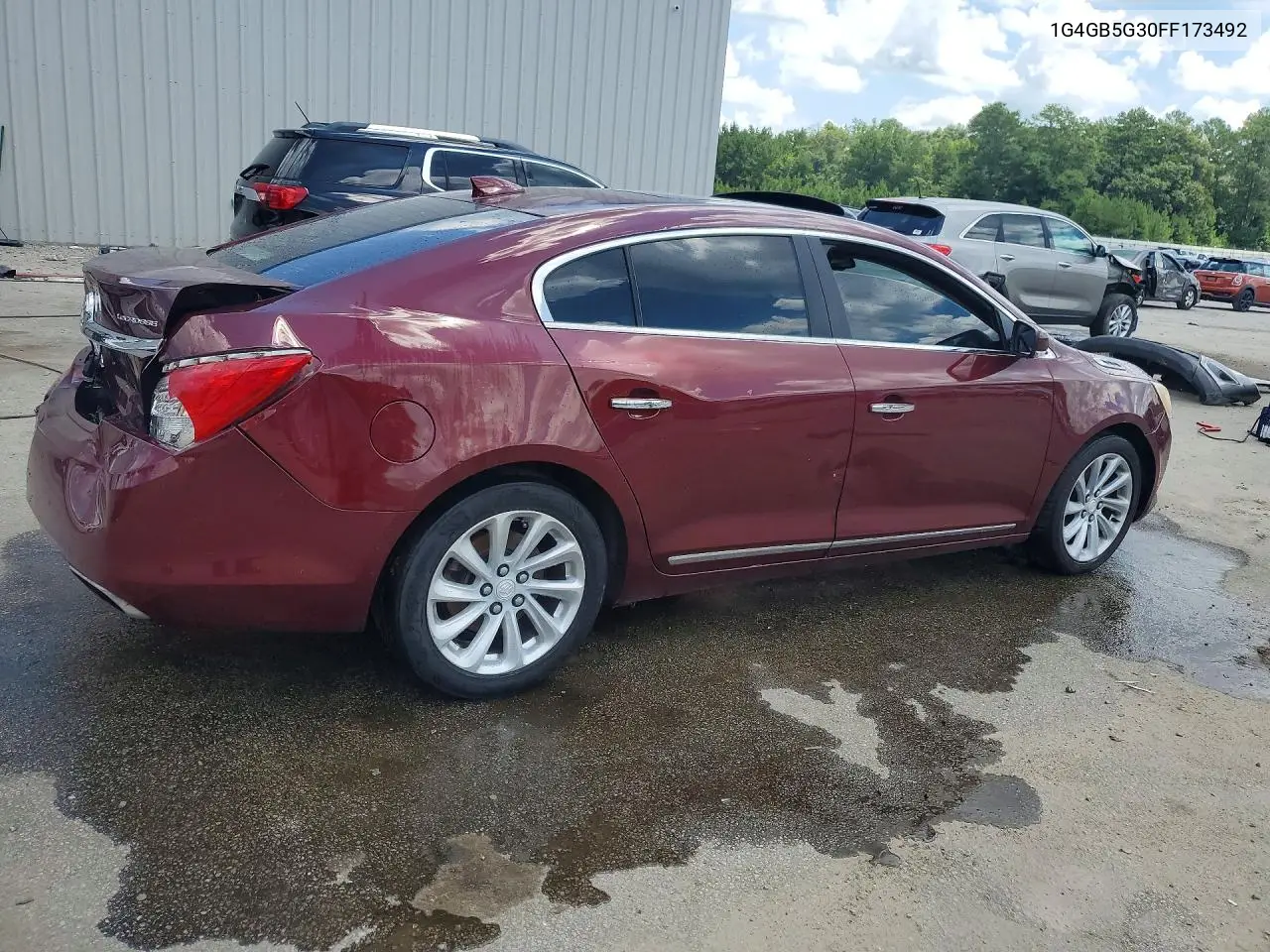 2015 Buick Lacrosse VIN: 1G4GB5G30FF173492 Lot: 60461226