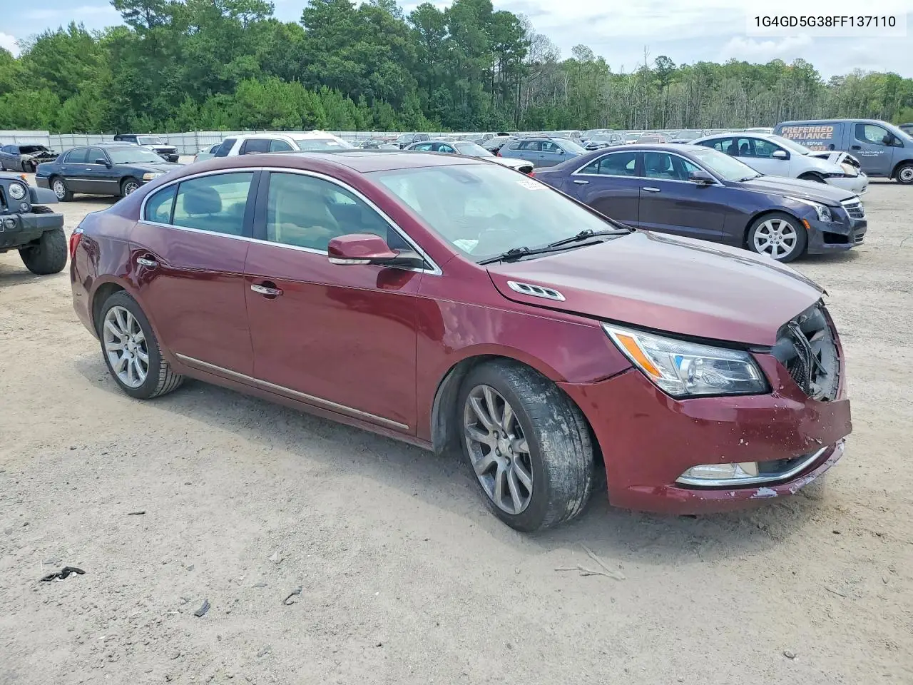 2015 Buick Lacrosse Premium VIN: 1G4GD5G38FF137110 Lot: 60828886