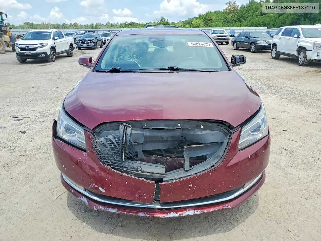 2015 Buick Lacrosse Premium VIN: 1G4GD5G38FF137110 Lot: 60828886