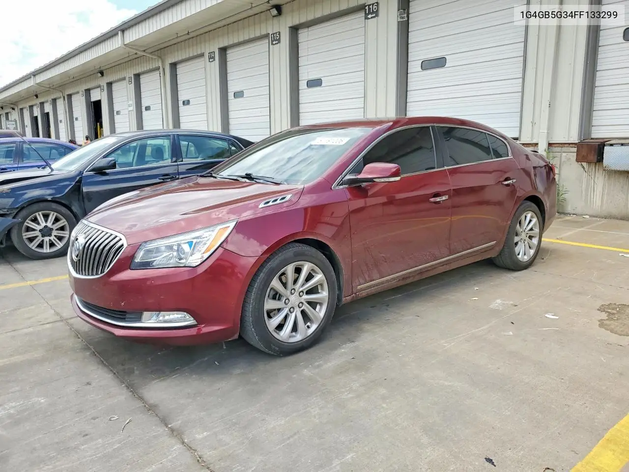 2015 Buick Lacrosse VIN: 1G4GB5G34FF133299 Lot: 61191006