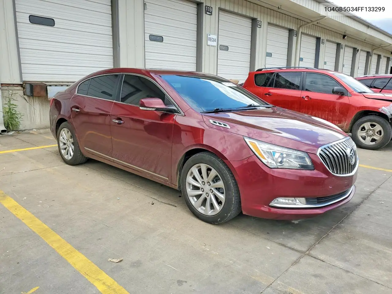 2015 Buick Lacrosse VIN: 1G4GB5G34FF133299 Lot: 61191006