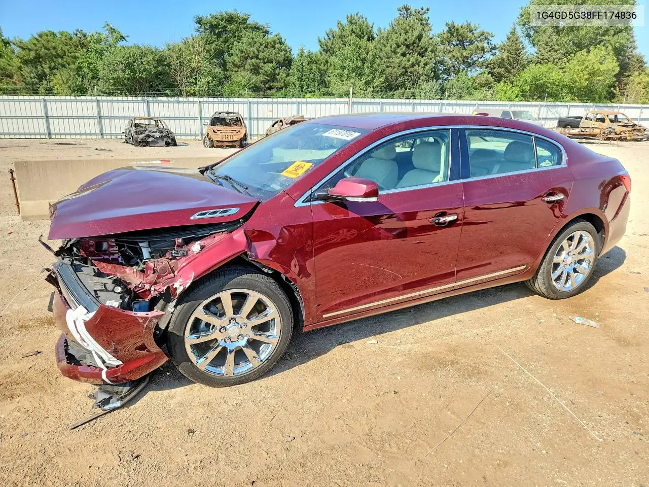 2015 Buick Lacrosse Premium VIN: 1G4GD5G38FF174836 Lot: 61197016