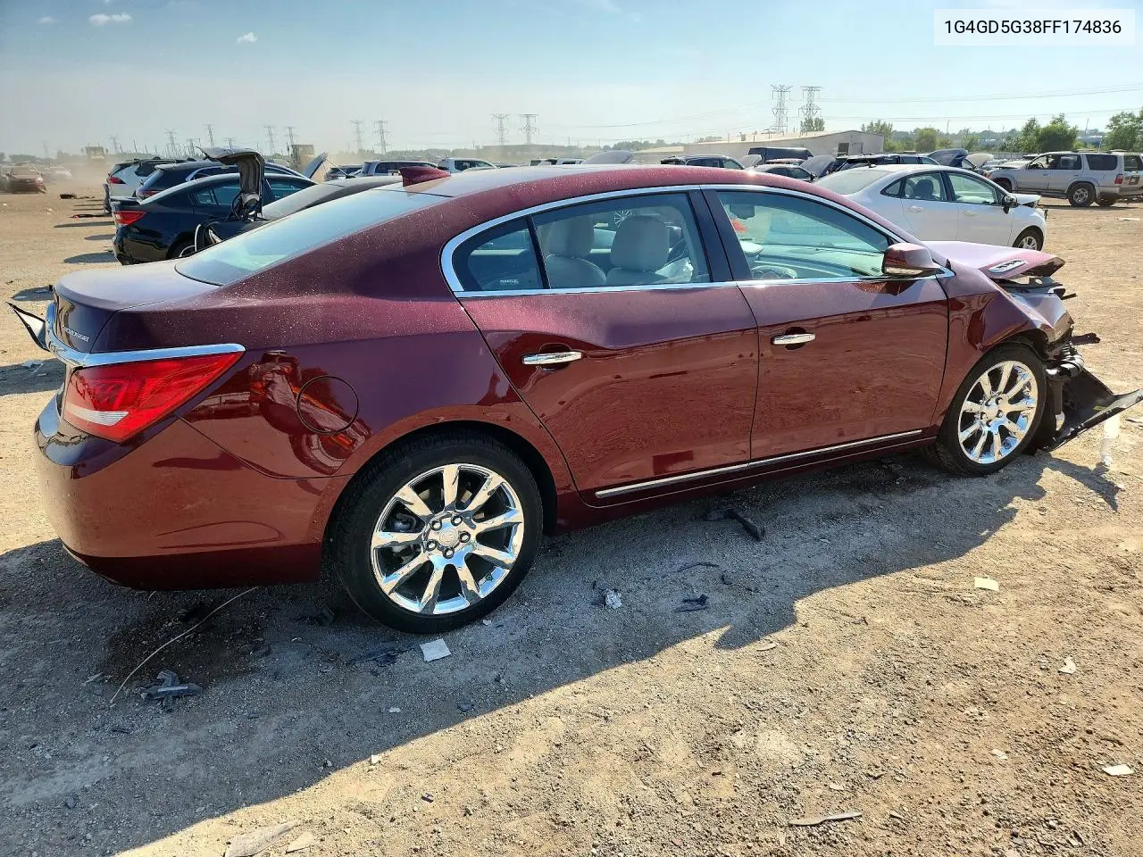 2015 Buick Lacrosse Premium VIN: 1G4GD5G38FF174836 Lot: 61197016