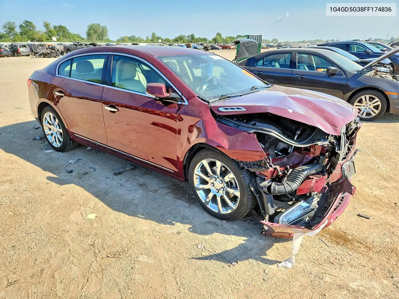 2015 Buick Lacrosse Premium VIN: 1G4GD5G38FF174836 Lot: 61197016