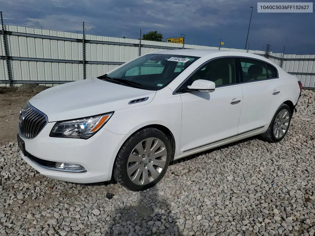 2015 Buick Lacrosse VIN: 1G4GC5G36FF152627 Lot: 61604206