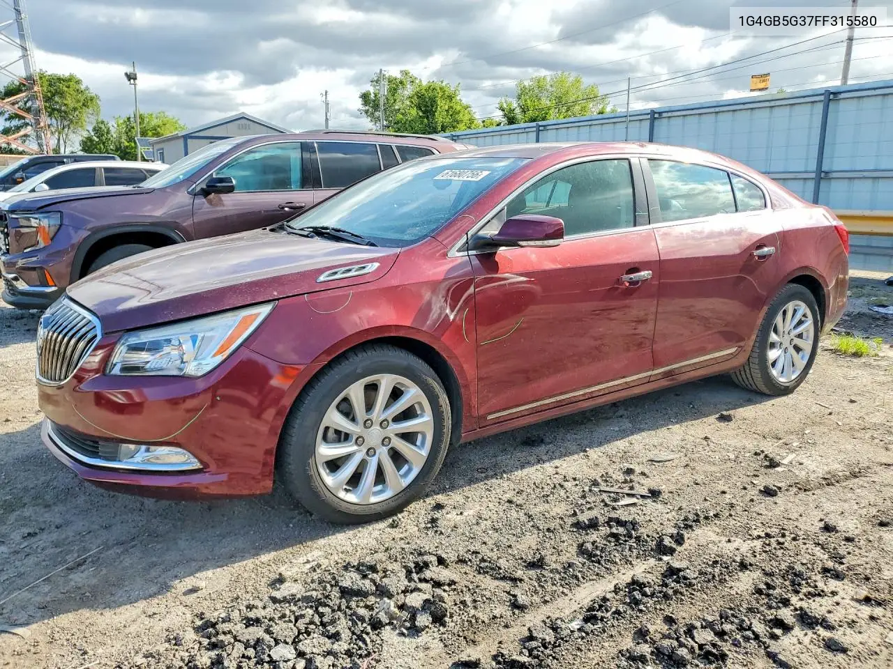 2015 Buick Lacrosse VIN: 1G4GB5G37FF315580 Lot: 61680756