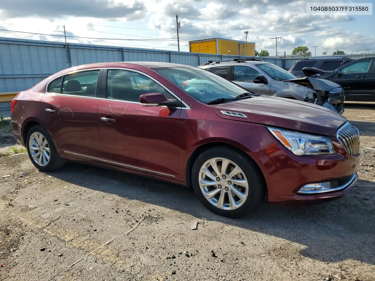2015 Buick Lacrosse VIN: 1G4GB5G37FF315580 Lot: 61680756