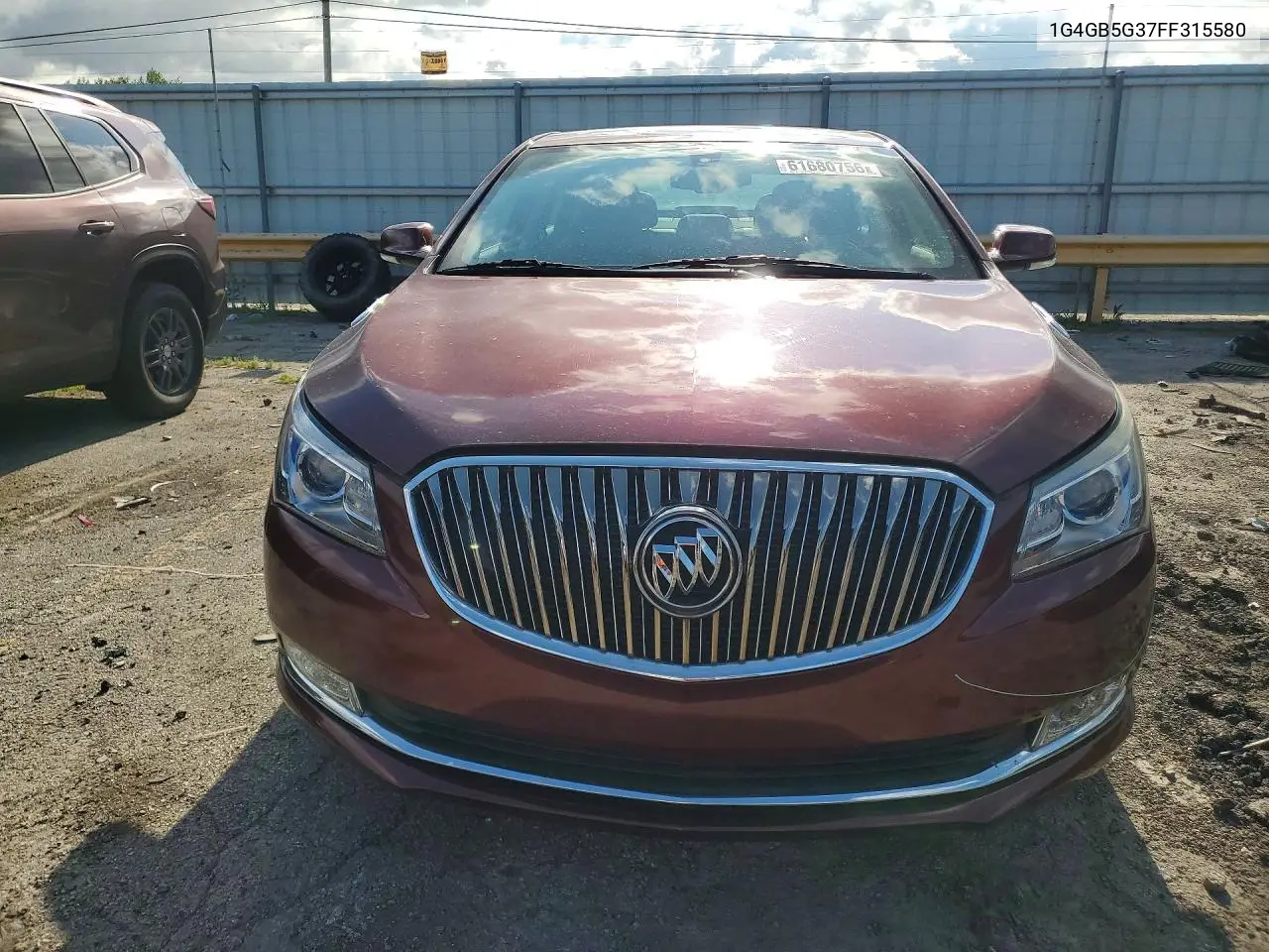 2015 Buick Lacrosse VIN: 1G4GB5G37FF315580 Lot: 61680756