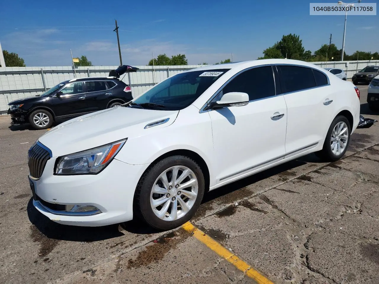 2016 Buick Lacrosse VIN: 1G4GB5G3XGF117058 Lot: 53769046
