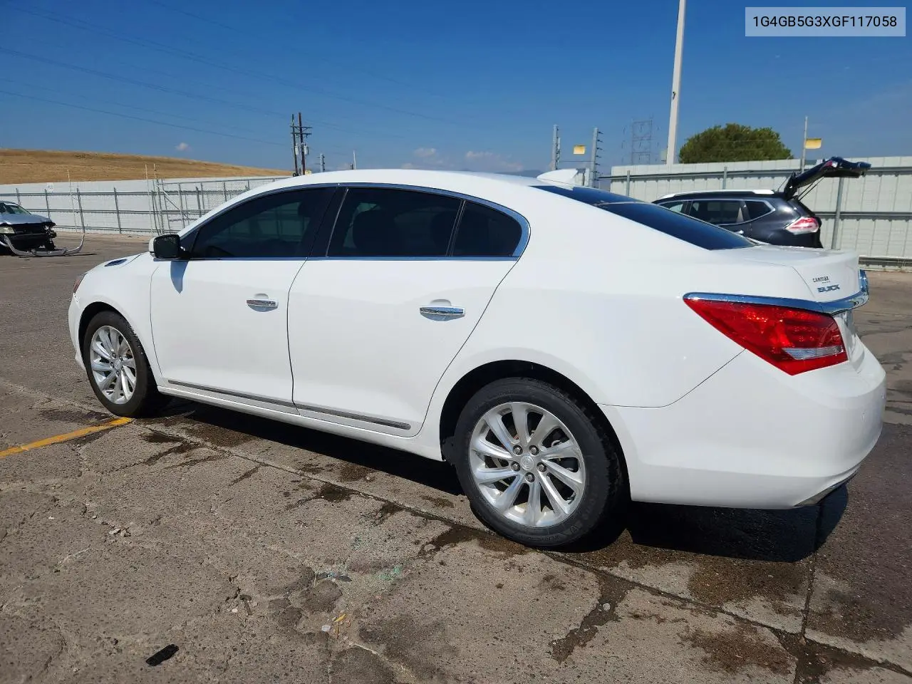 2016 Buick Lacrosse VIN: 1G4GB5G3XGF117058 Lot: 53769046