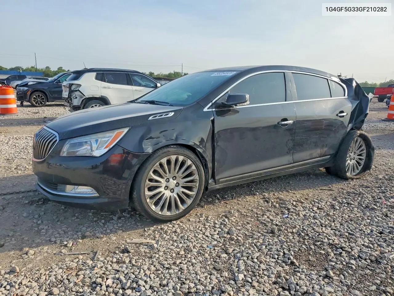 2016 Buick Lacrosse Premium VIN: 1G4GF5G33GF210282 Lot: 58254926