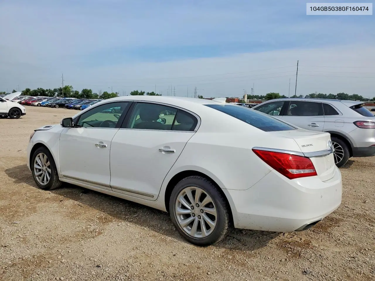 2016 Buick Lacrosse VIN: 1G4GB5G38GF160474 Lot: 58609146