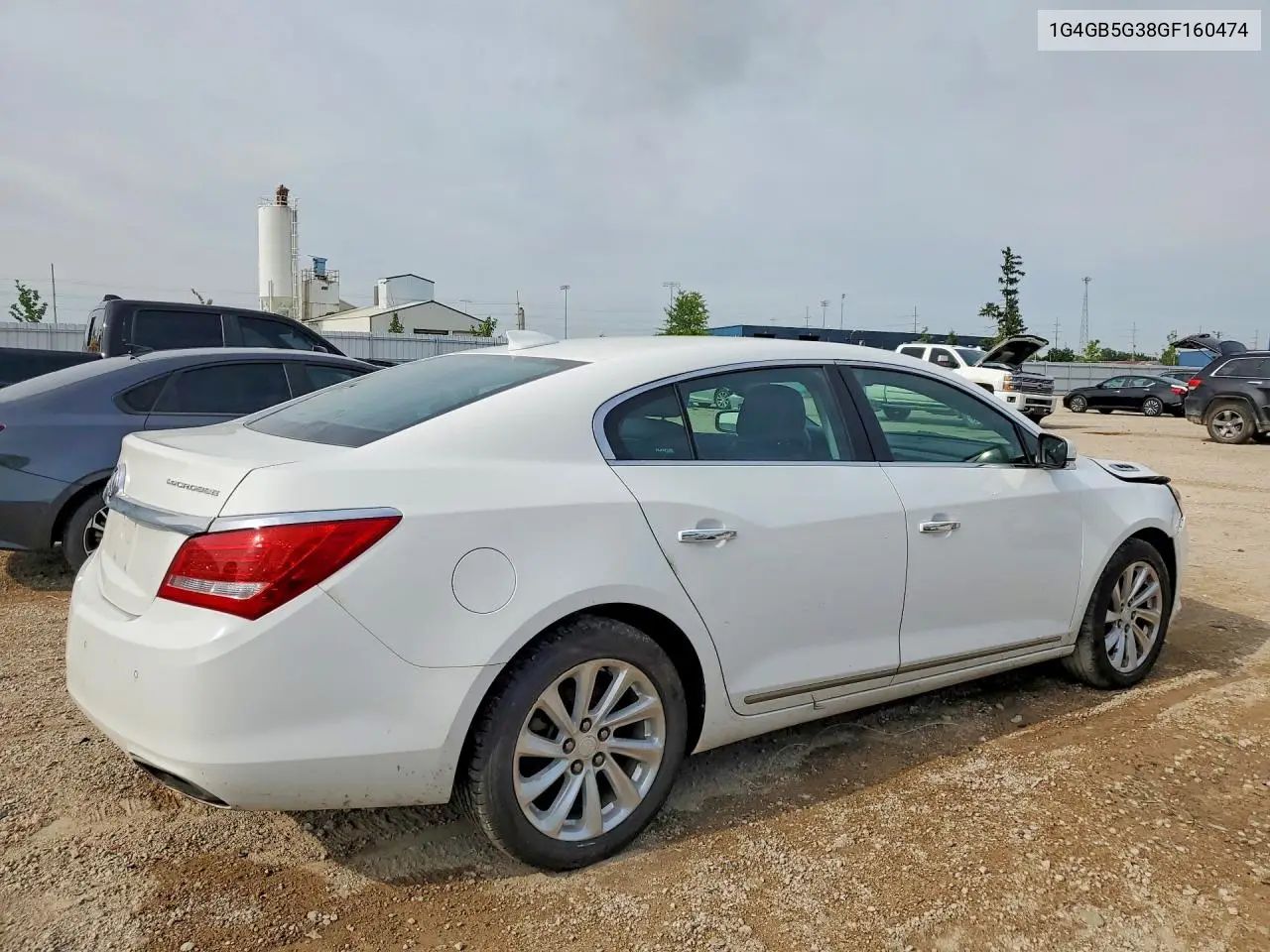 2016 Buick Lacrosse VIN: 1G4GB5G38GF160474 Lot: 58609146