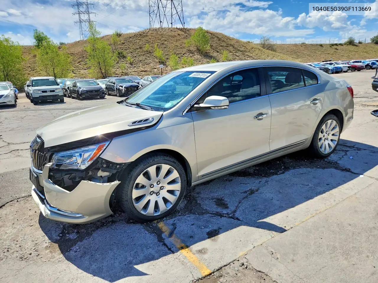 2016 Buick Lacrosse Premium VIN: 1G4GE5G39GF113669 Lot: 60067016