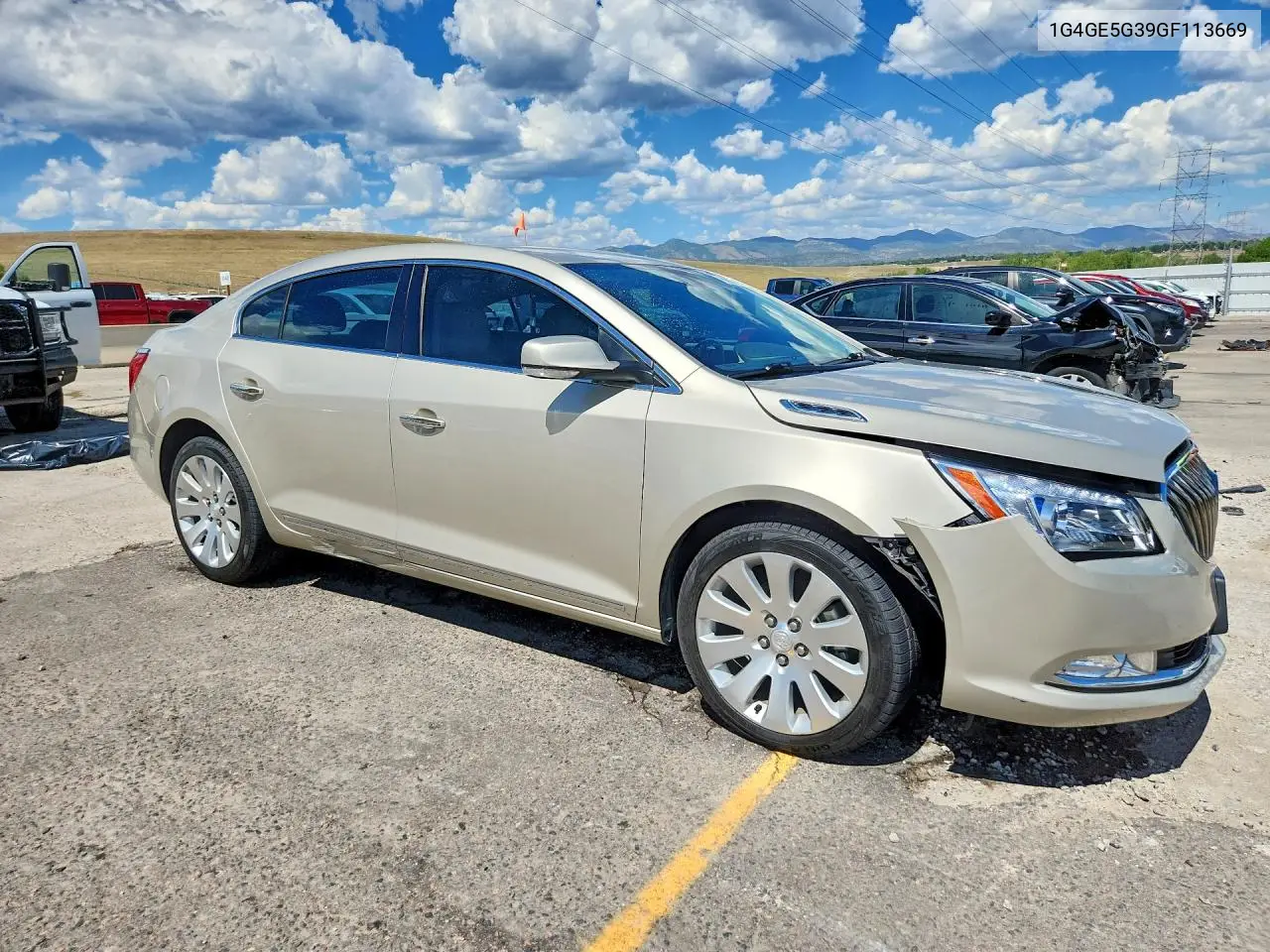 2016 Buick Lacrosse Premium VIN: 1G4GE5G39GF113669 Lot: 60067016