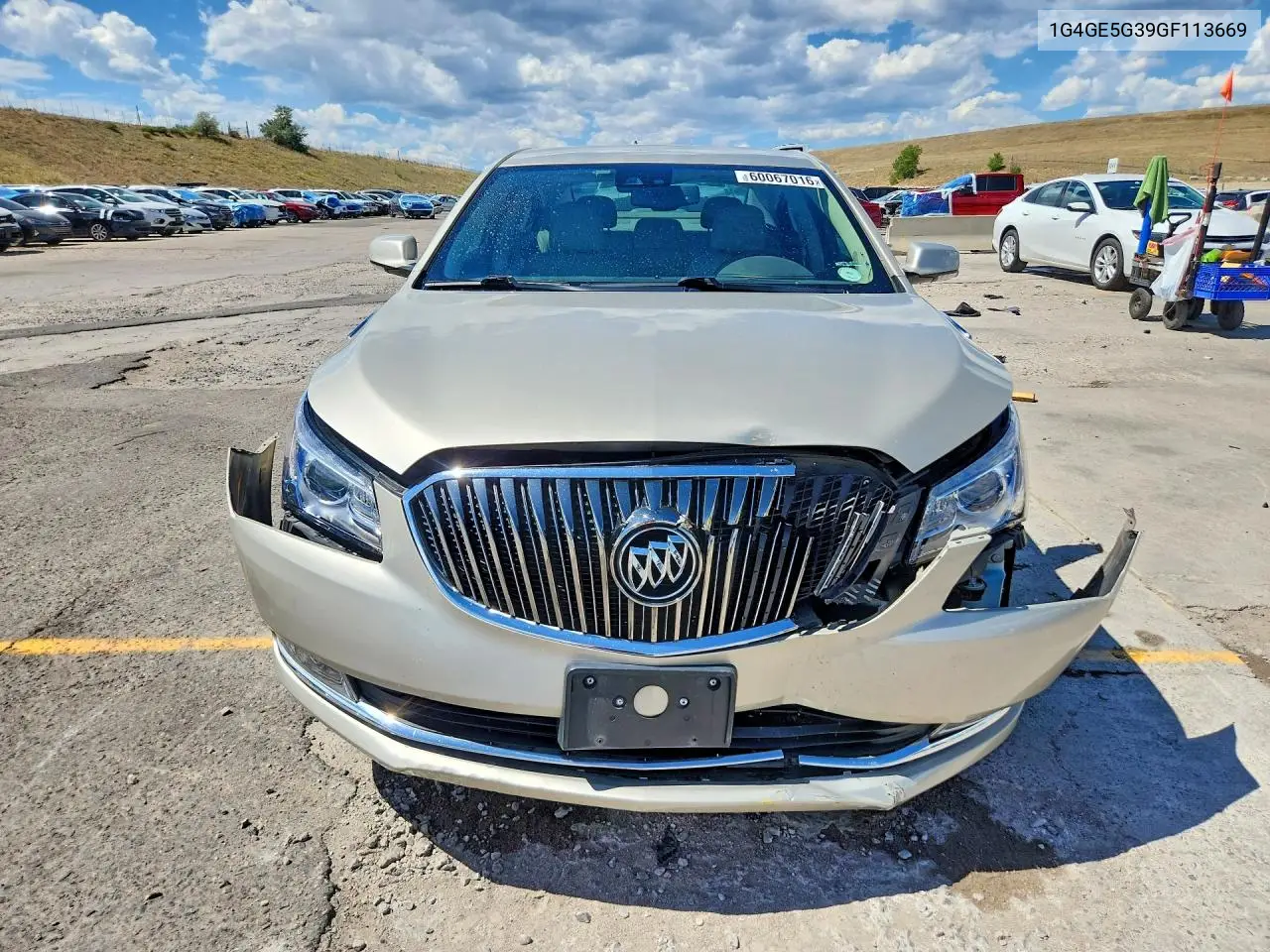2016 Buick Lacrosse Premium VIN: 1G4GE5G39GF113669 Lot: 60067016