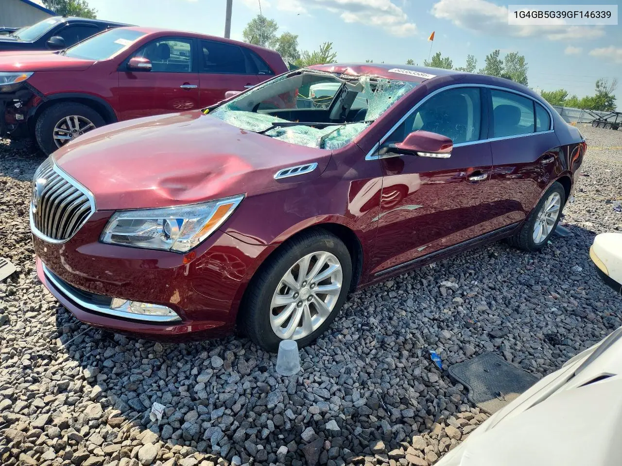 2016 Buick Lacrosse VIN: 1G4GB5G39GF146339 Lot: 60383586