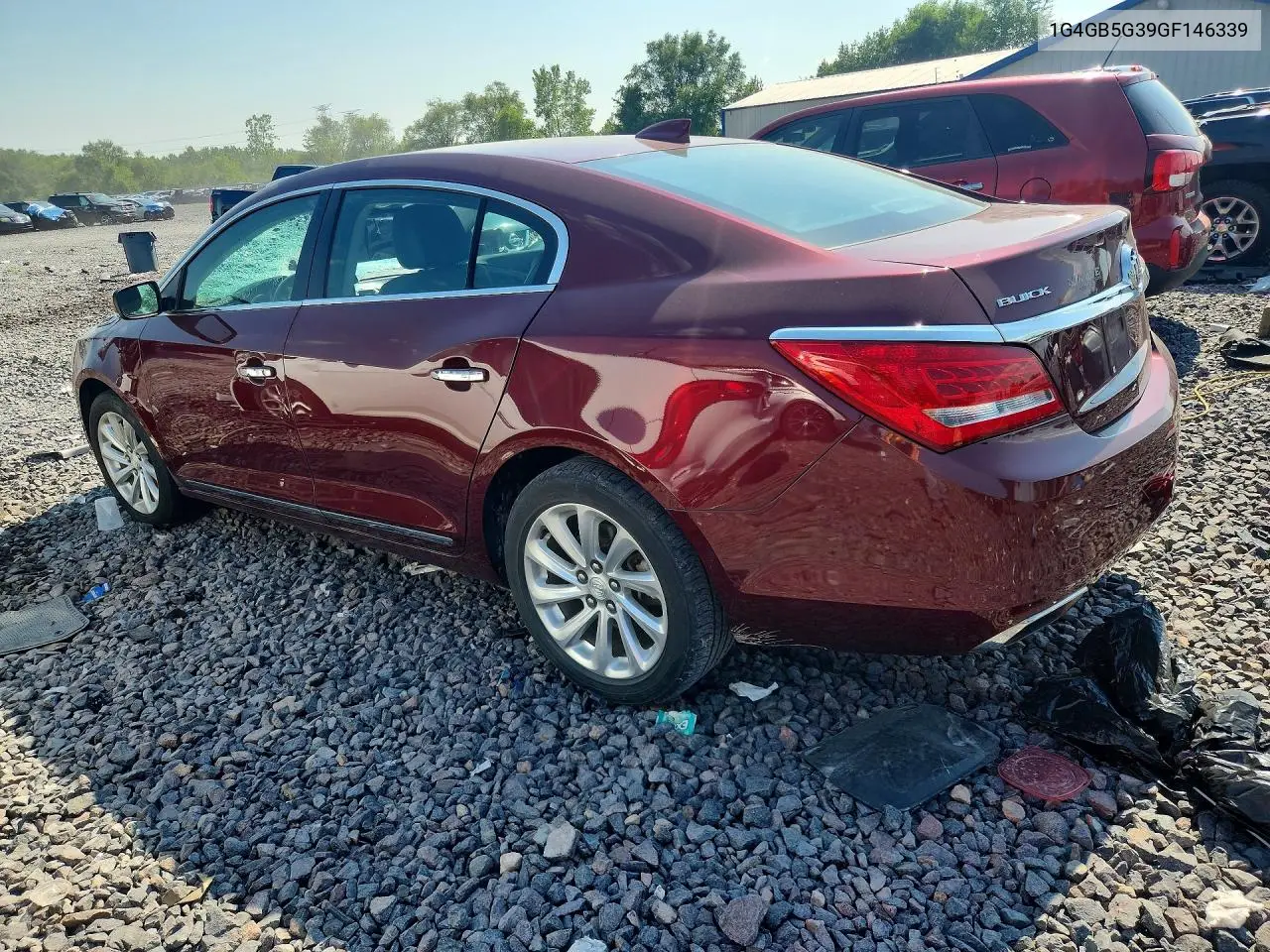 2016 Buick Lacrosse VIN: 1G4GB5G39GF146339 Lot: 60383586