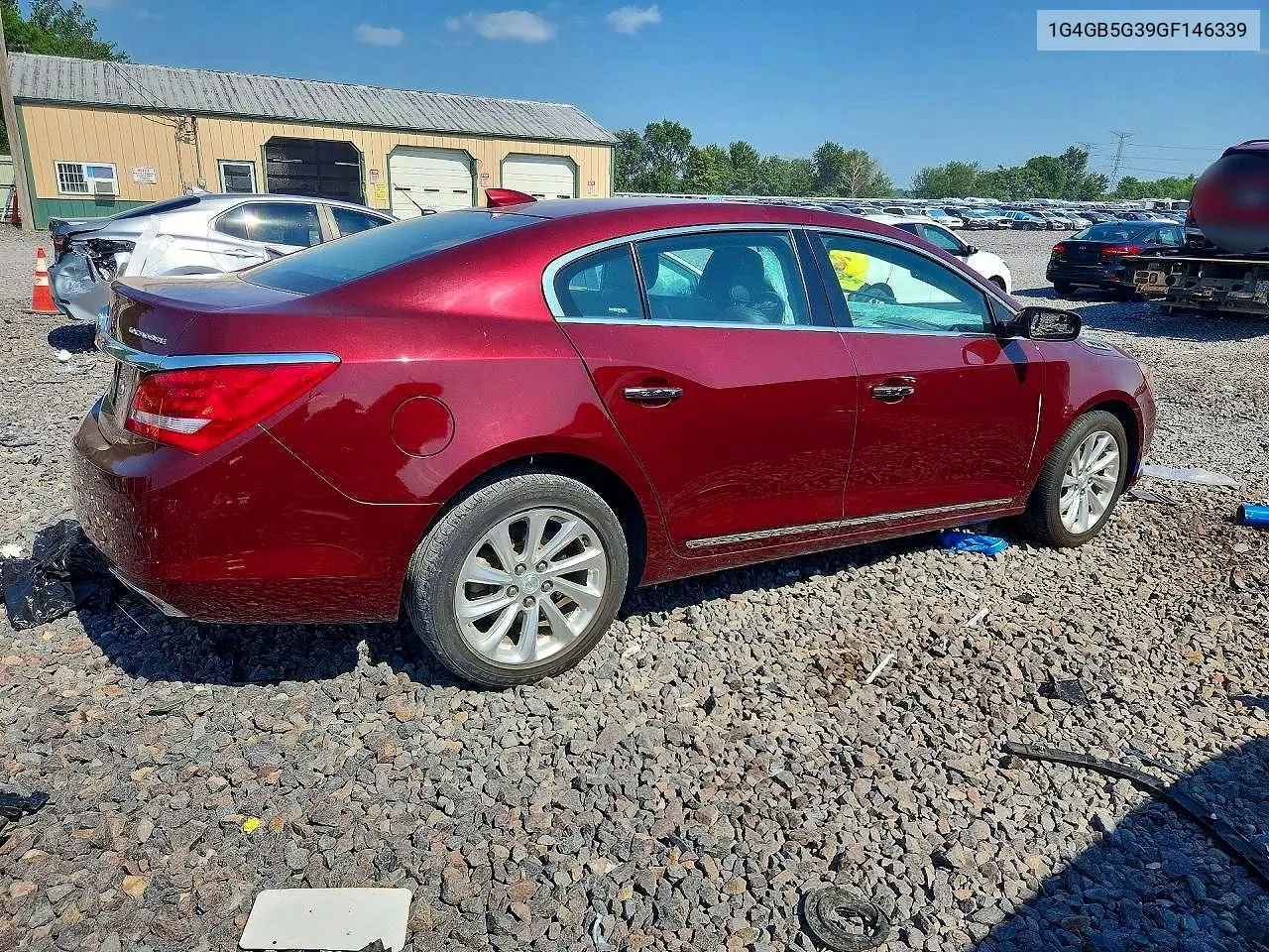 2016 Buick Lacrosse VIN: 1G4GB5G39GF146339 Lot: 60383586