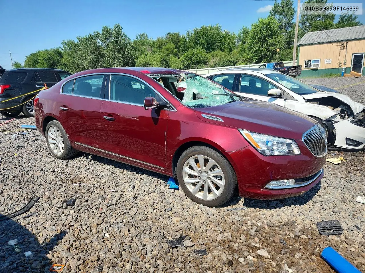 2016 Buick Lacrosse VIN: 1G4GB5G39GF146339 Lot: 60383586