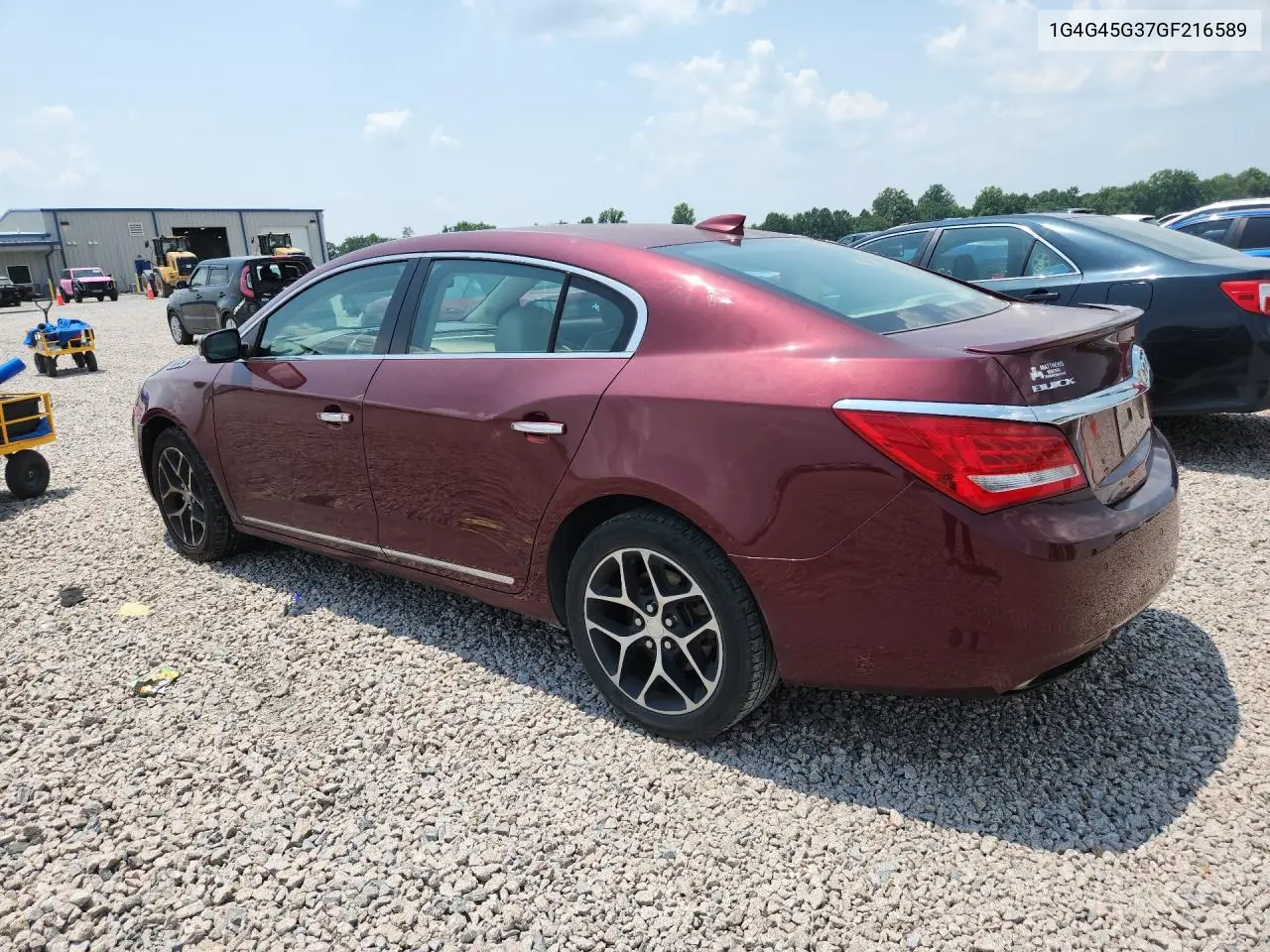 2016 Buick Lacrosse Sport Touring VIN: 1G4G45G37GF216589 Lot: 60674996