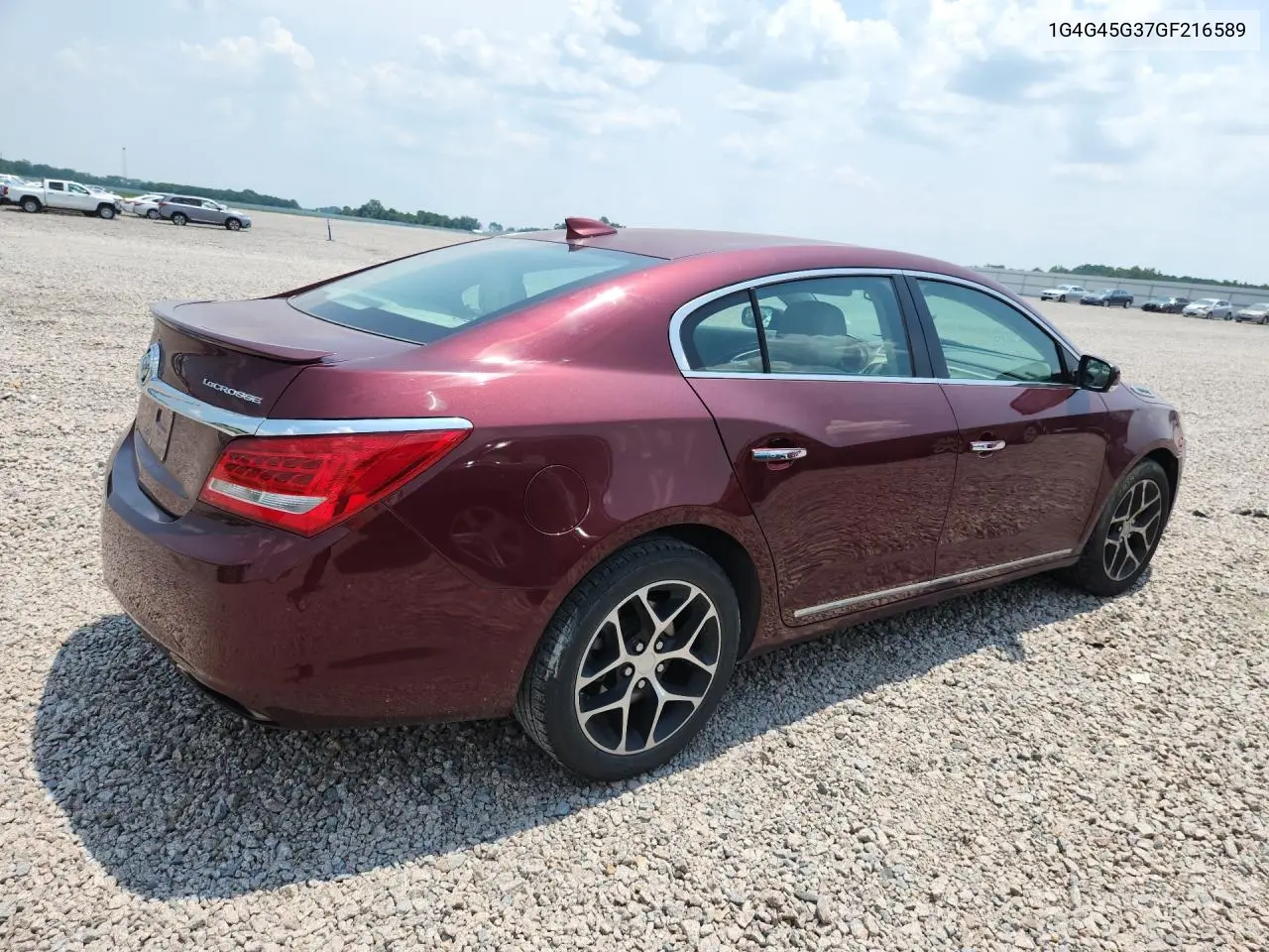 2016 Buick Lacrosse Sport Touring VIN: 1G4G45G37GF216589 Lot: 60674996