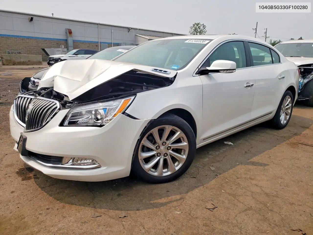2016 Buick Lacrosse VIN: 1G4GB5G33GF100280 Lot: 61246536
