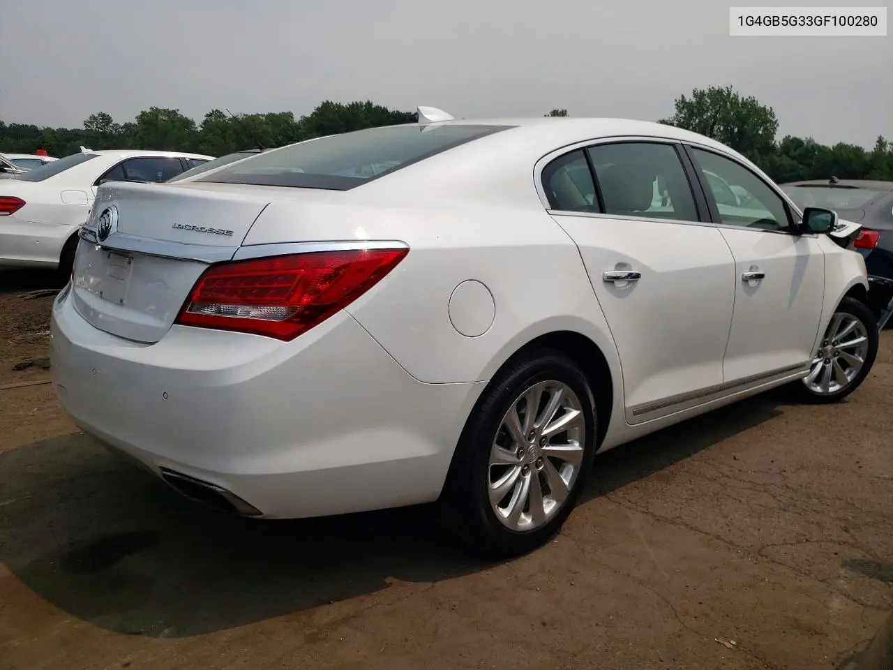 2016 Buick Lacrosse VIN: 1G4GB5G33GF100280 Lot: 61246536
