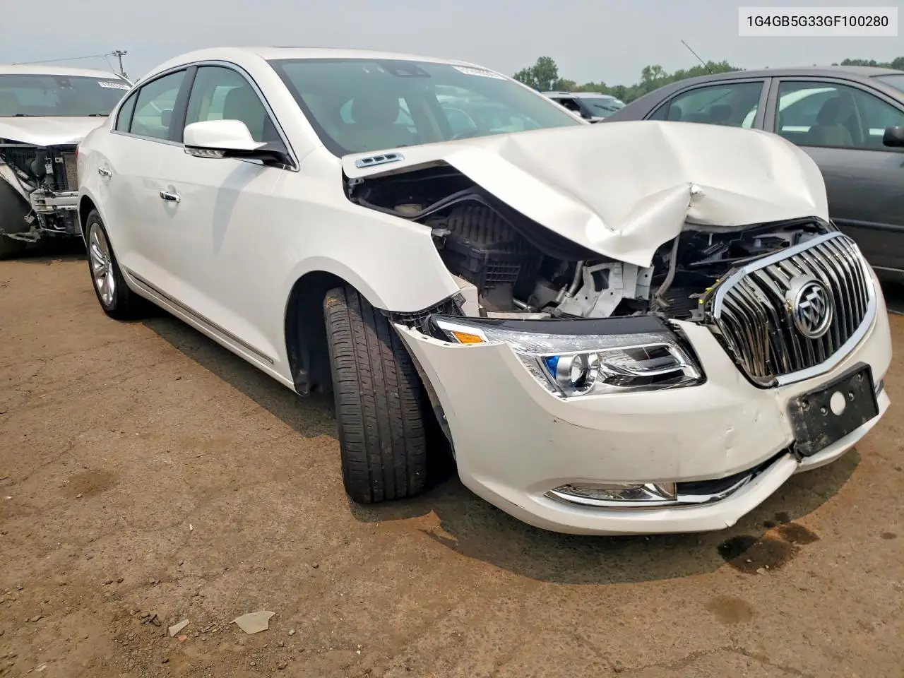 2016 Buick Lacrosse VIN: 1G4GB5G33GF100280 Lot: 61246536