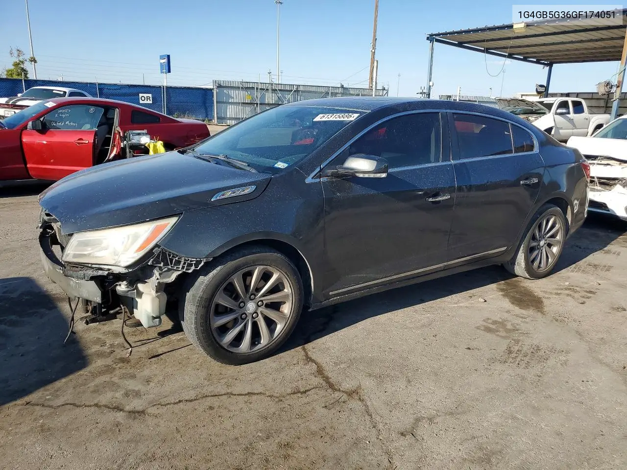 2016 Buick Lacrosse VIN: 1G4GB5G36GF174051 Lot: 61315886