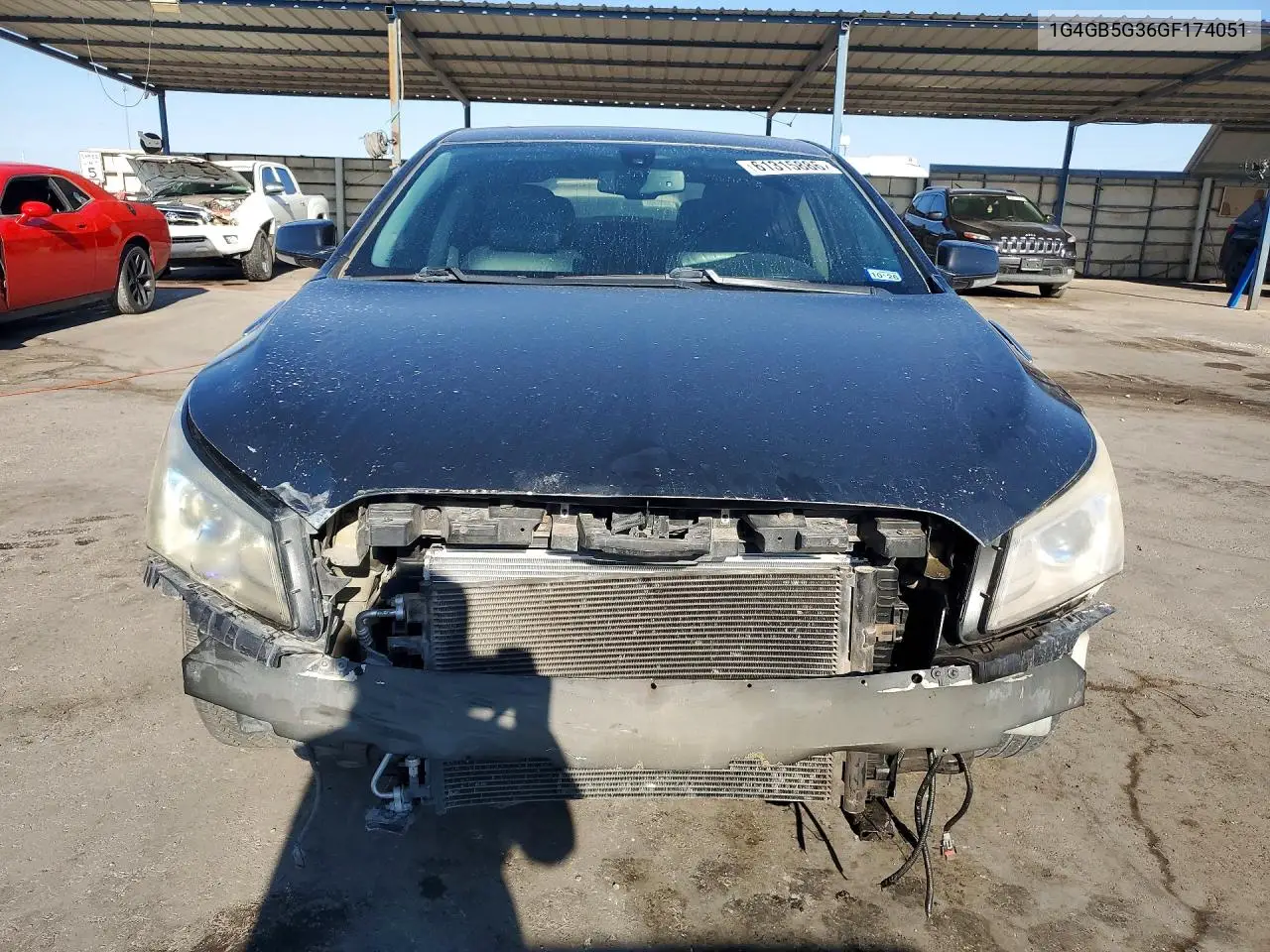 2016 Buick Lacrosse VIN: 1G4GB5G36GF174051 Lot: 61315886