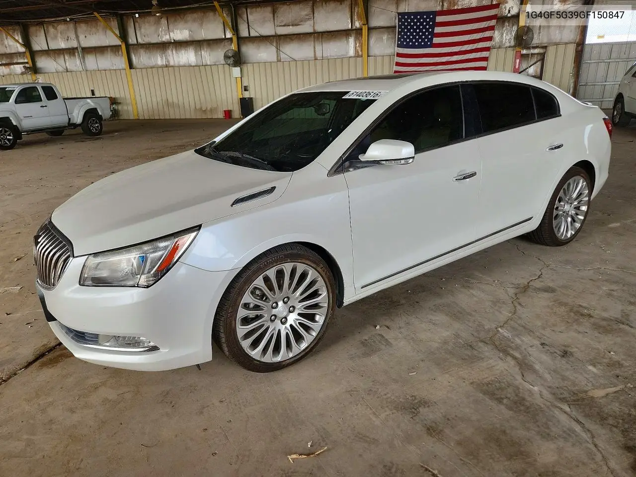 2016 Buick Lacrosse Premium VIN: 1G4GF5G39GF150847 Lot: 61403616