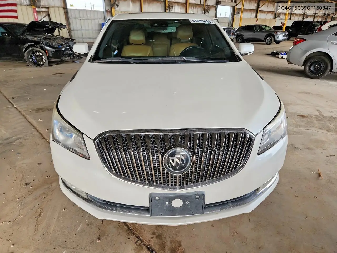 2016 Buick Lacrosse Premium VIN: 1G4GF5G39GF150847 Lot: 61403616