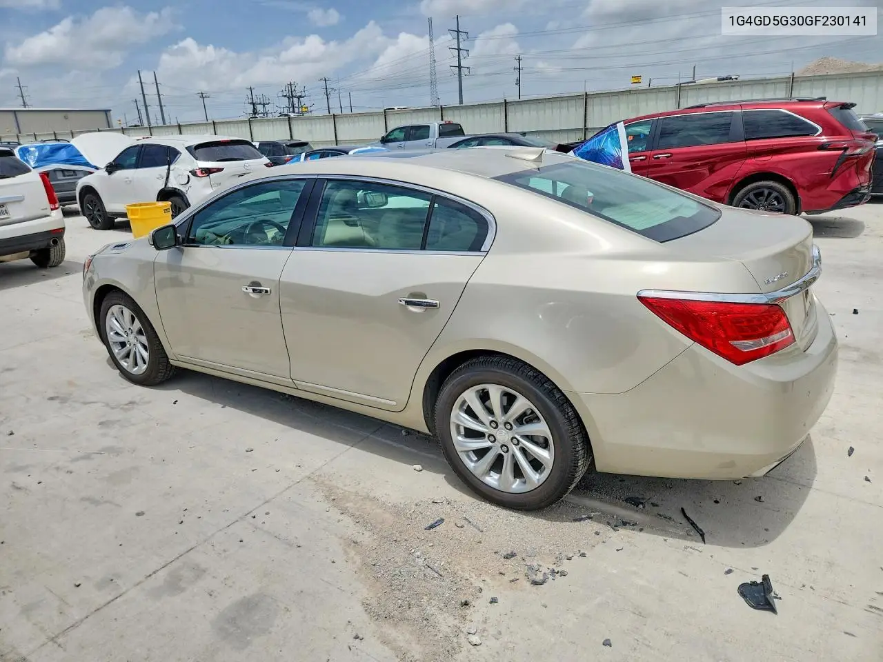 2016 Buick Lacrosse Premium VIN: 1G4GD5G30GF230141 Lot: 61530176