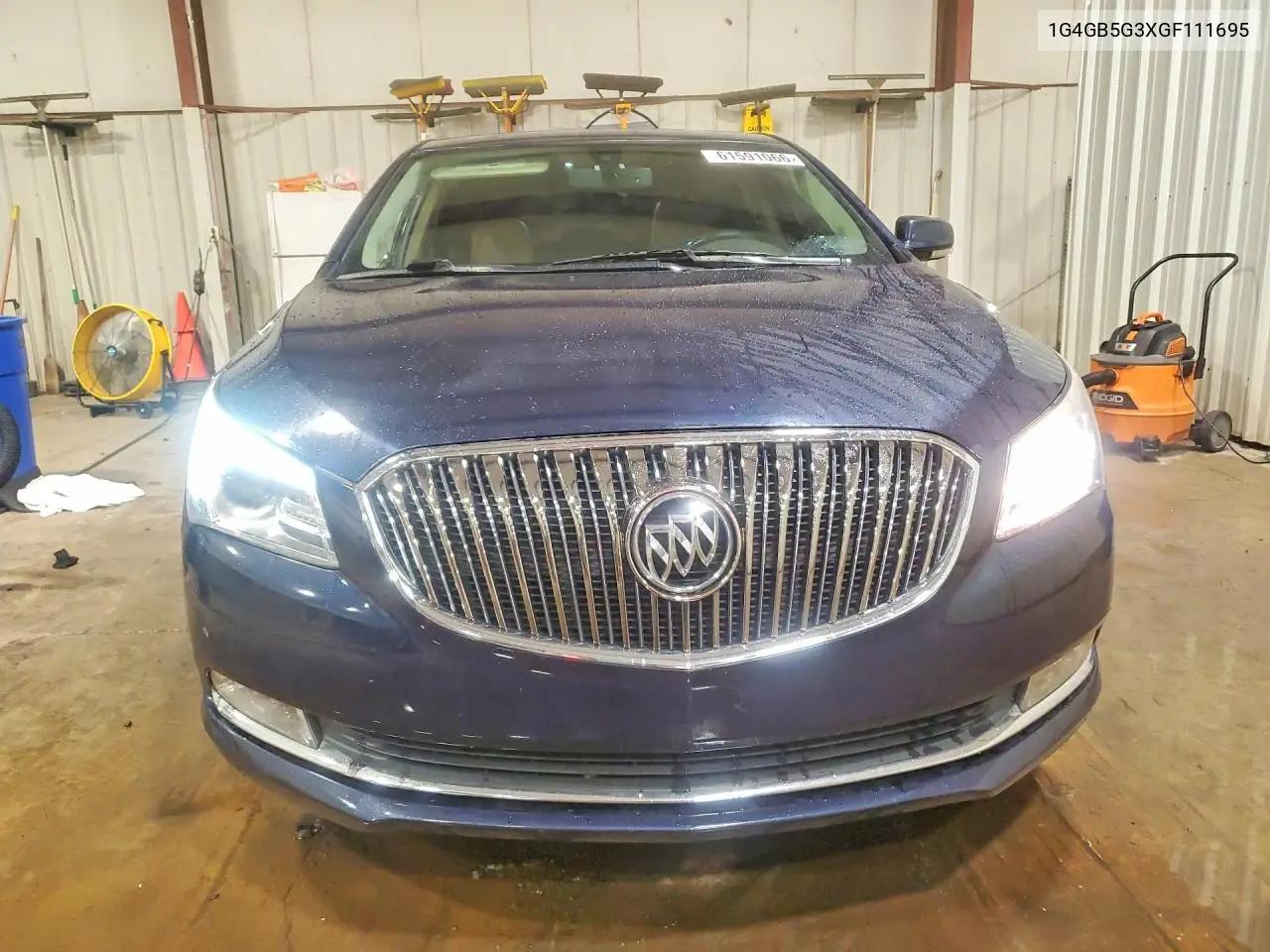 2016 Buick Lacrosse VIN: 1G4GB5G3XGF111695 Lot: 61591066