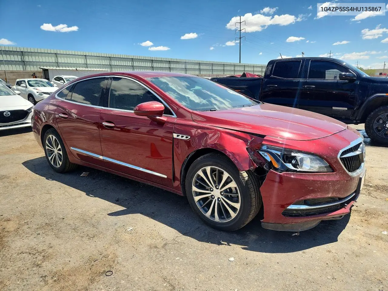 2017 Buick Lacrosse Essence VIN: 1G4ZP5SS4HU135867 Lot: 59983266