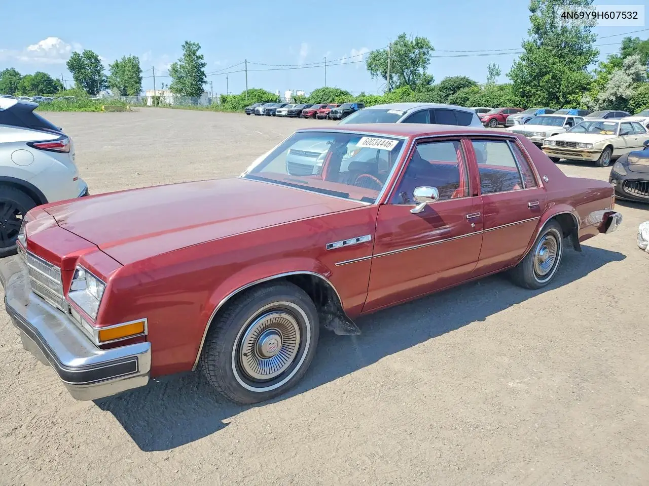 1979 Buick Le Sabre VIN: 4N69Y9H607532 Lot: 60034446