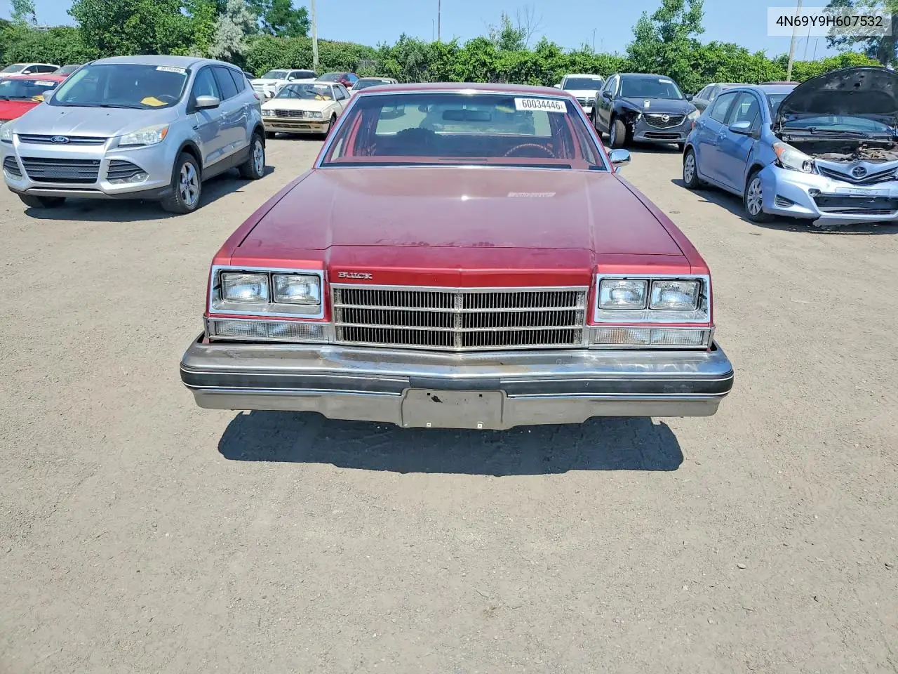 1979 Buick Le Sabre VIN: 4N69Y9H607532 Lot: 60034446
