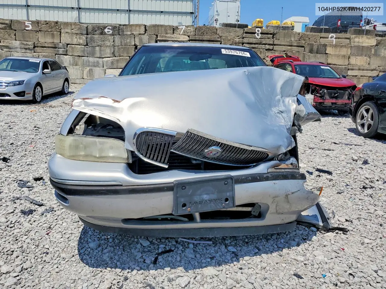 1998 Buick Lesabre Custom VIN: 1G4HP52K4WH420277 Lot: 53976766