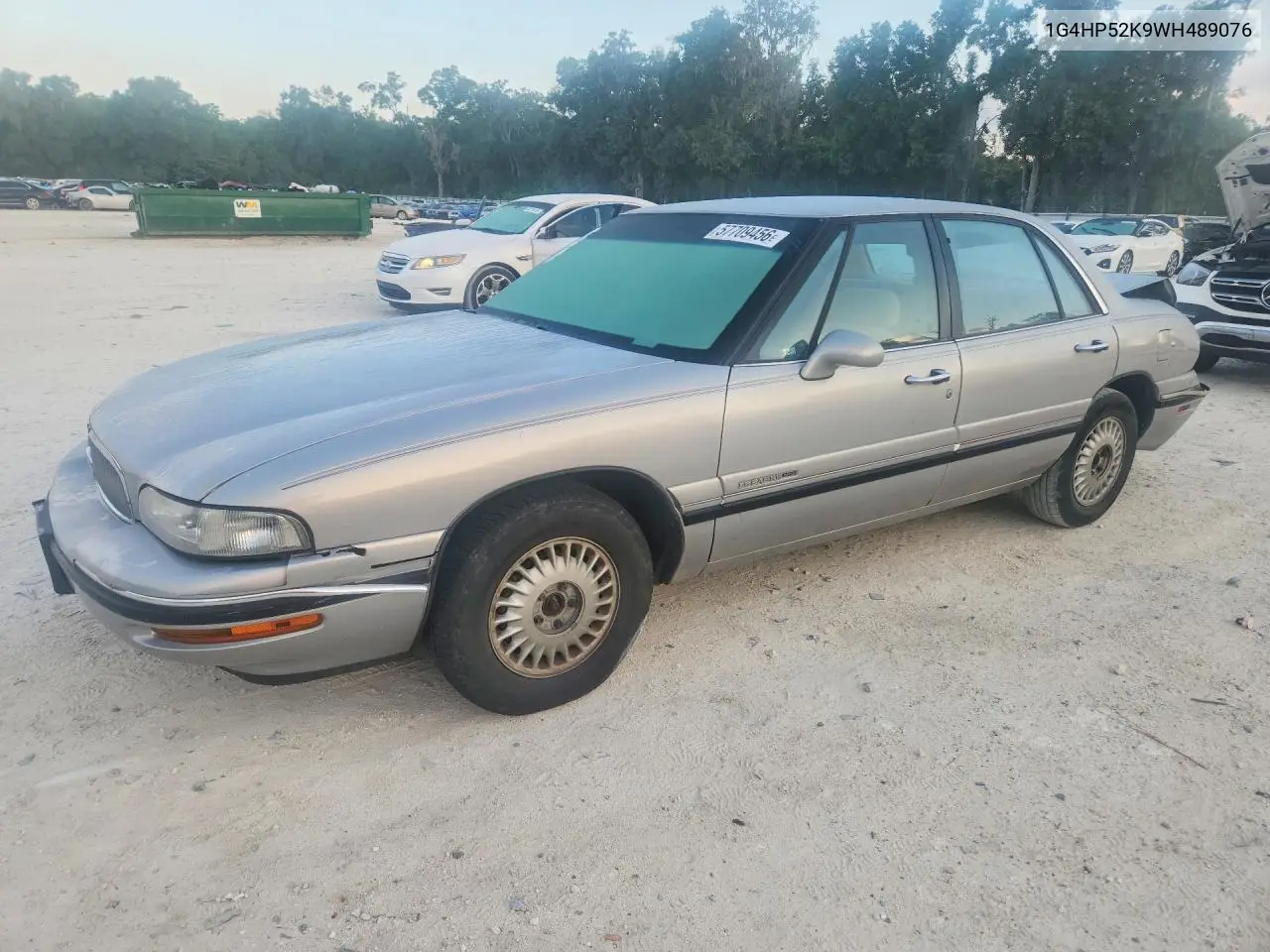 1998 Buick Lesabre Custom VIN: 1G4HP52K9WH489076 Lot: 57709456