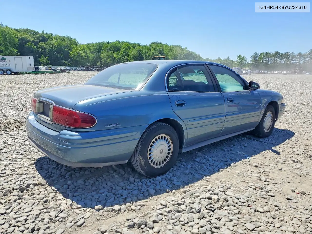 2000 Buick Lesabre Limited VIN: 1G4HR54K8YU234310 Lot: 55053246