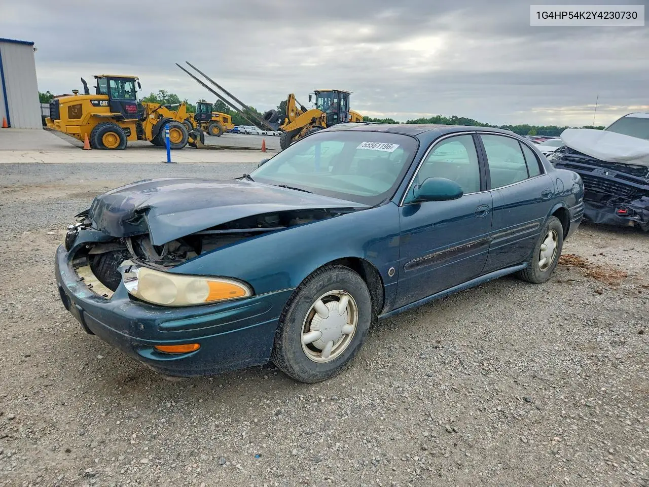 2000 Buick Lesabre Custom VIN: 1G4HP54K2Y4230730 Lot: 55561196